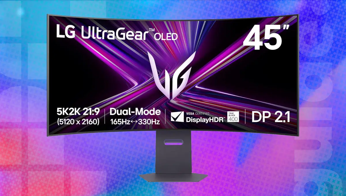 LG 45GX950A-B OLED Monitor Price Slashed to $1,399 on Amazon