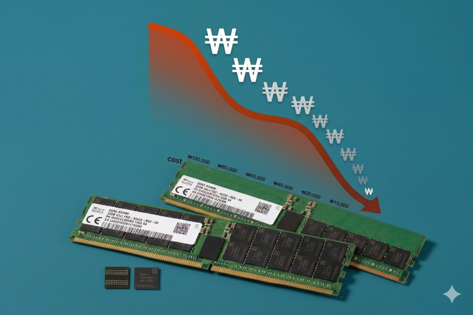 Memory Chip Prices Drop 20% as SK Hynix IPO Heats Market