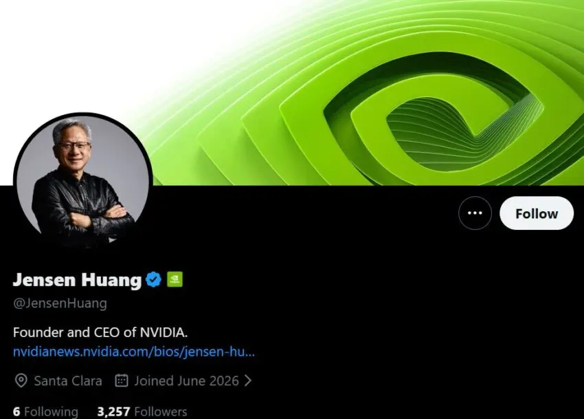 NVIDIA CEO Jensen Huang