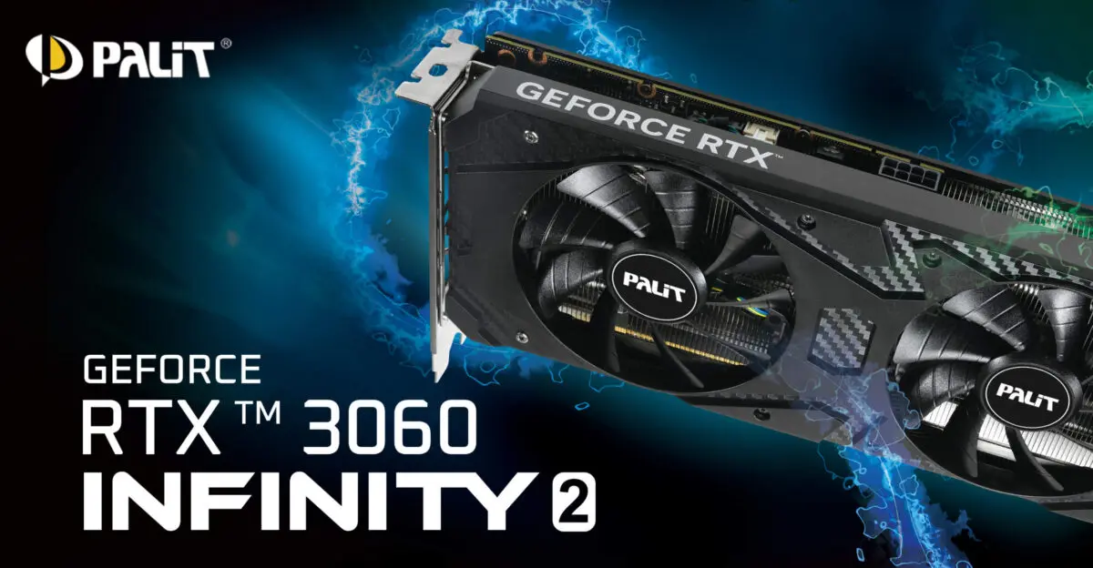 Palit GeForce RTX 3060 Infinity 2 OC Launches With 12GB VRAM