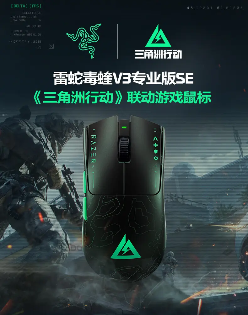 Razer Delta Force collaboration series peripherals