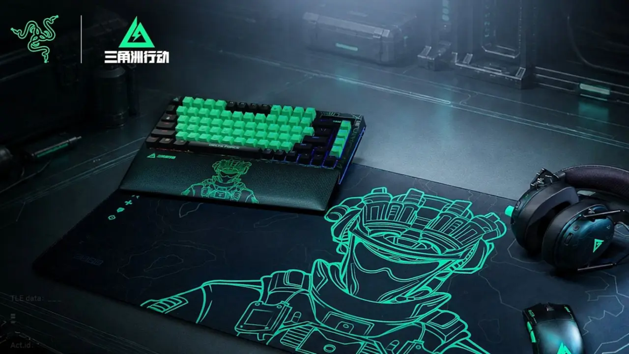 Razer Delta Force Edition Peripherals Launch: Viper, BlackWidow, and BlackShark