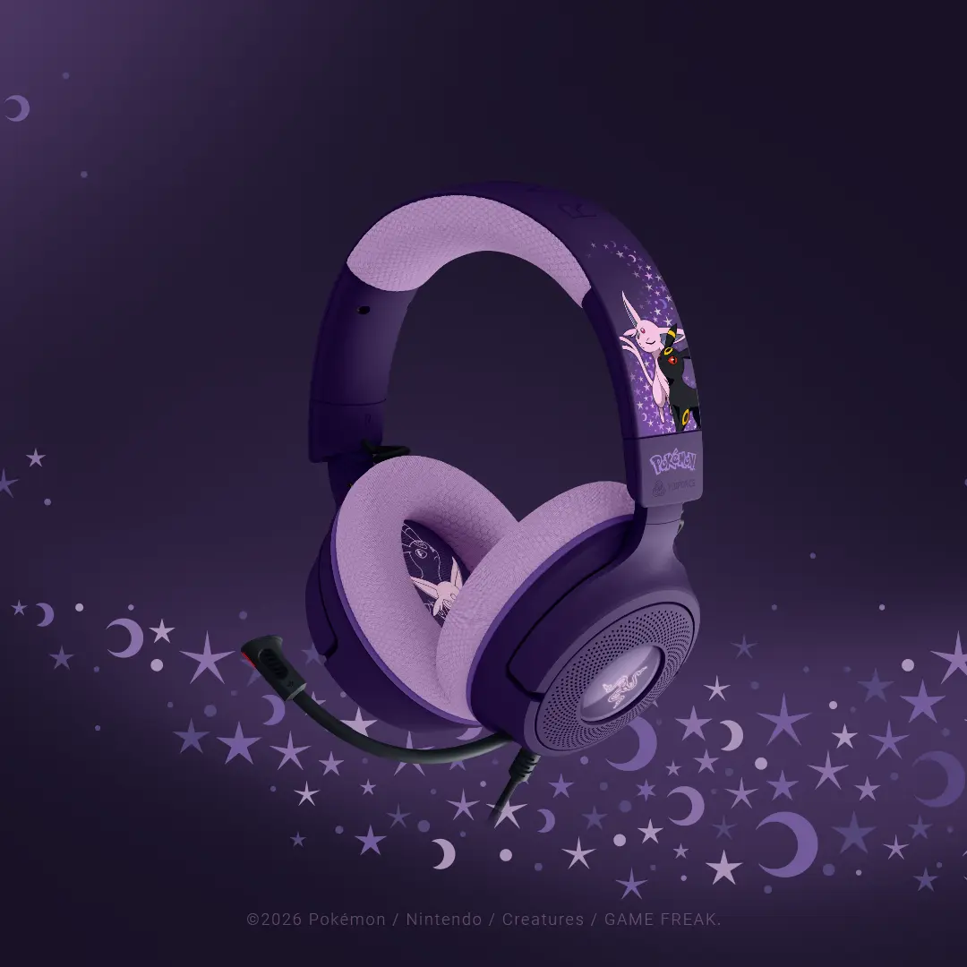 Razer Pokemon Espeon and Umbreon peripheral collection