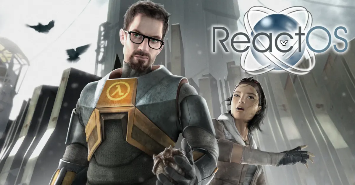 ReactOS Runs Half-Life 2 at 60 FPS on GTX 960 Using Legacy NVIDIA Driver
