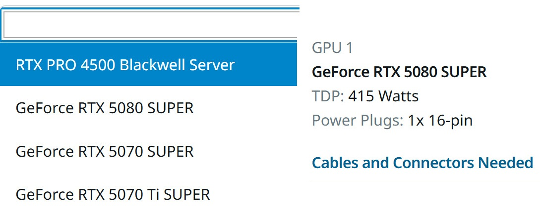 NVIDIA RTX 5080 SUPER