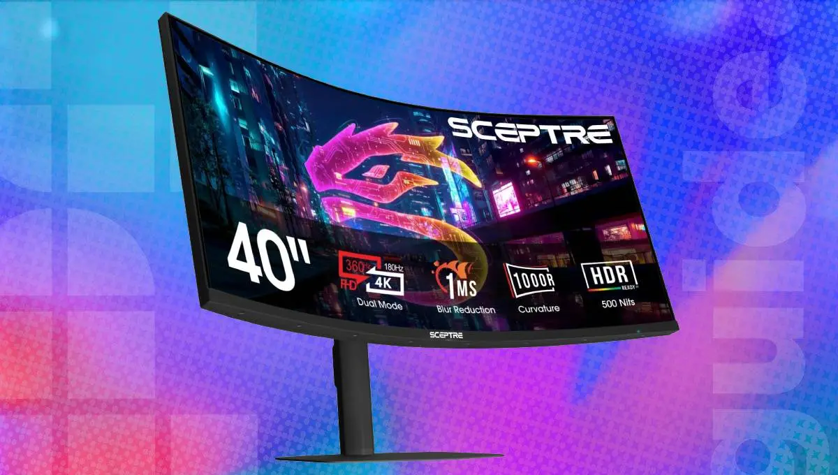 Sceptre Sceptre 40-inch 5K2K Curved Gaming Monitor
