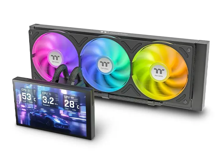 Thermaltake ST360 Ultra ARGB Sync AIO Cooler Features 7-Inch Display