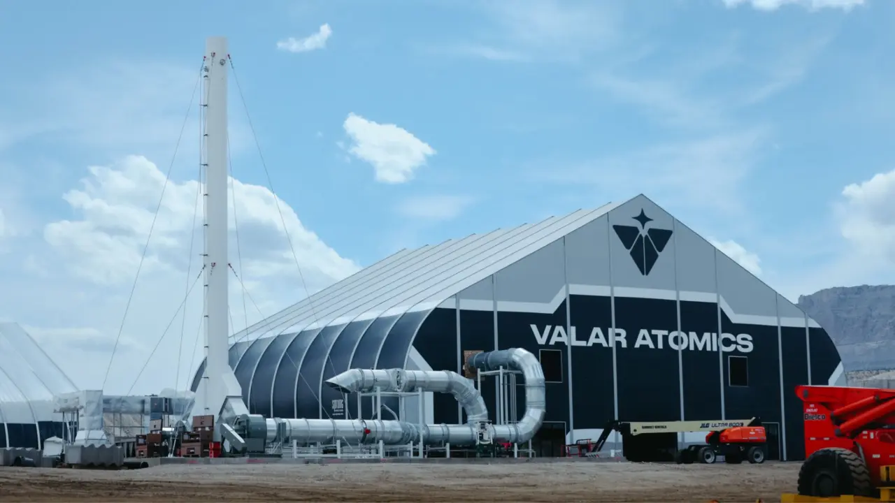 Valar Atomics Ward 250 powers Nvidia PC with nuclear microreactor