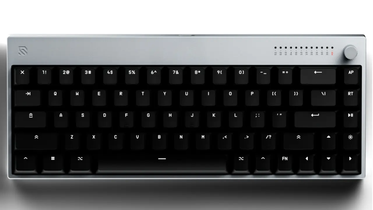 WALLHACK K-001 Keyboard Launches with 65% Layout and Magnetic Switches