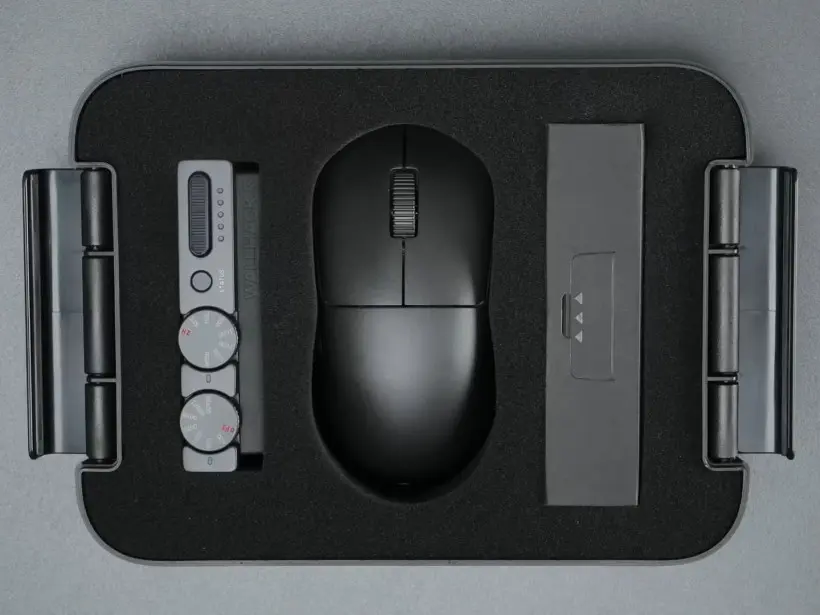 WALLHACK M-001 Mouse Preview: 0.6mm Magnesium Alloy and 8kHz Polling
