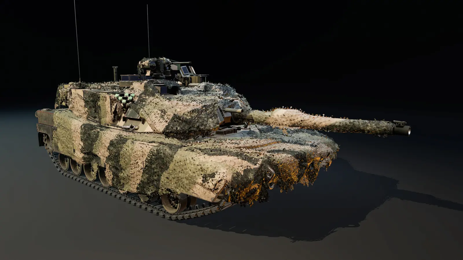 M1A2C Abrams tank in War Thunder