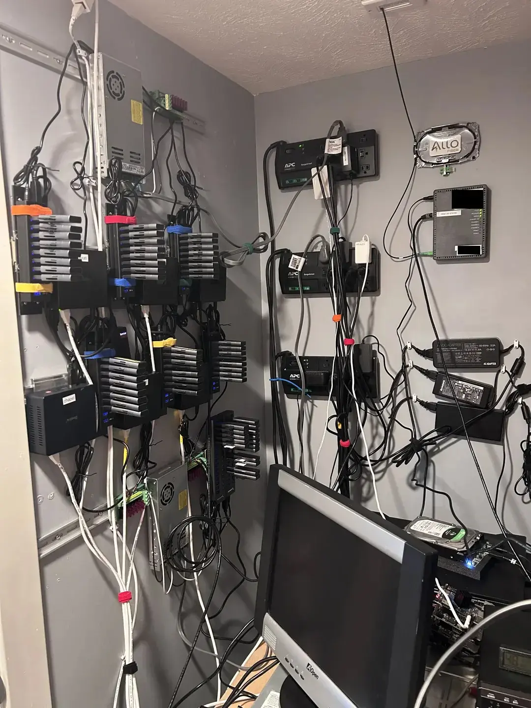 MicroSD cards arranged on a surface