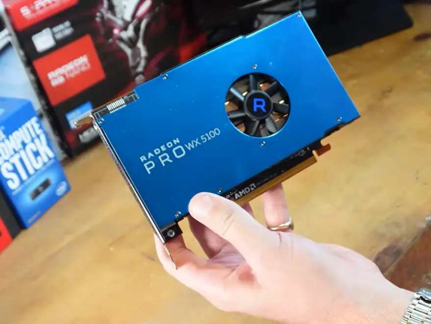 AMD Radeon Pro WX5100 graphics card