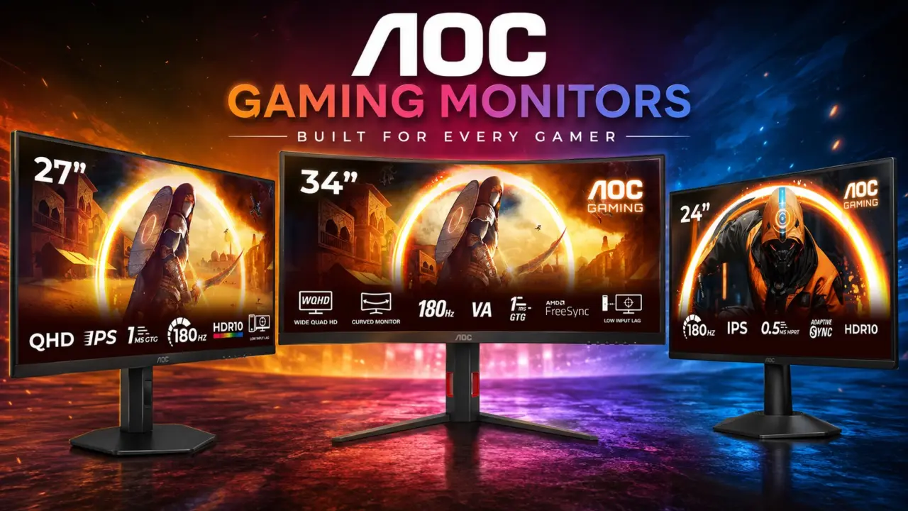AOC Gaming Monitors lineup