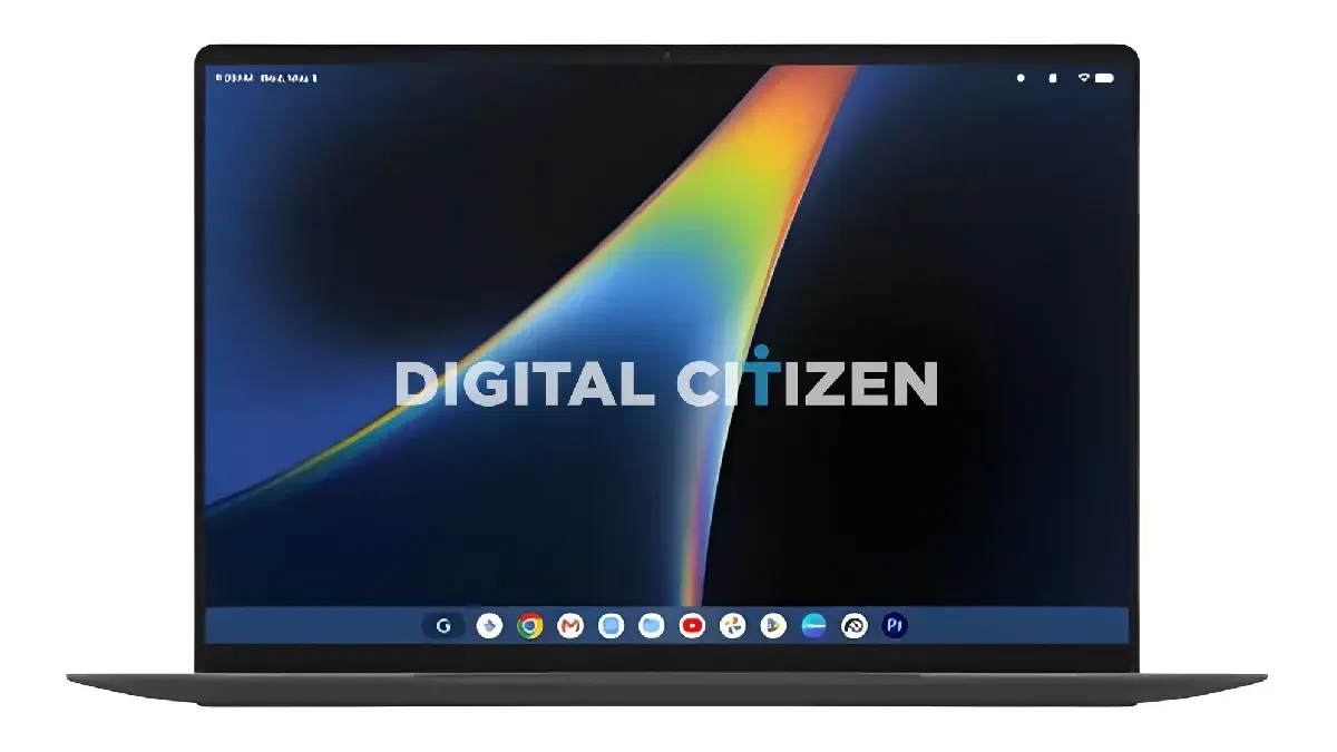 Renderings of the ASUS CX9406 Googlebook laptop