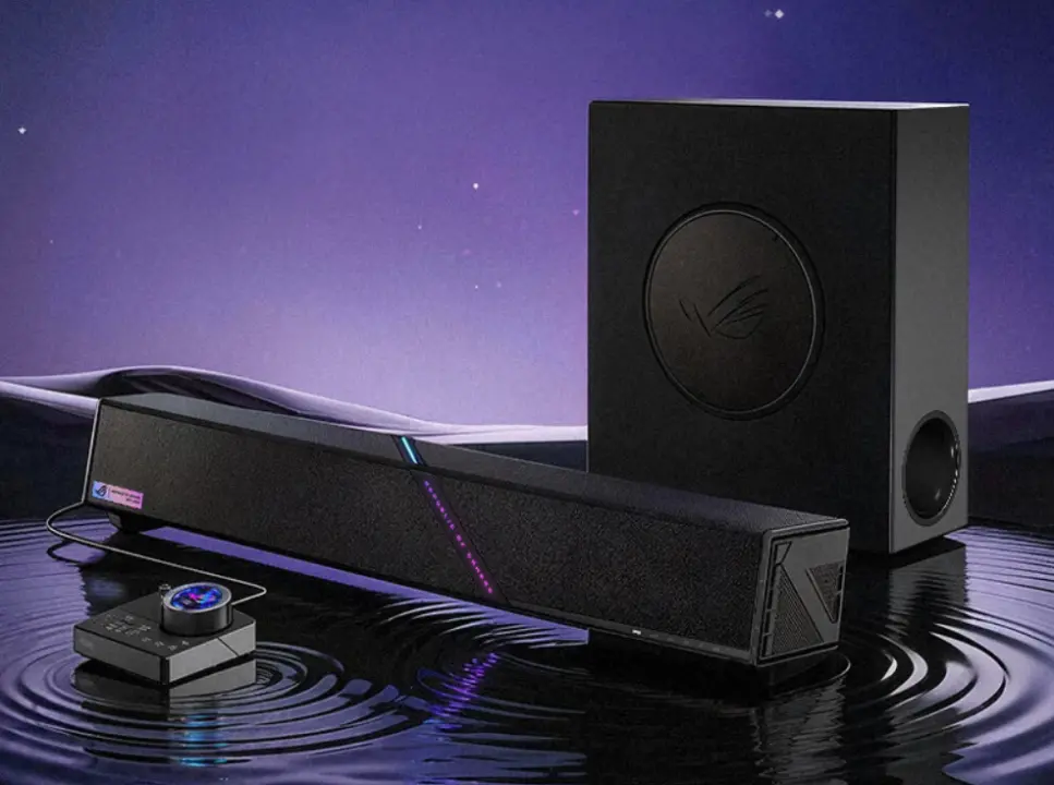ASUS ROG Jalal Gaming Soundbar front view