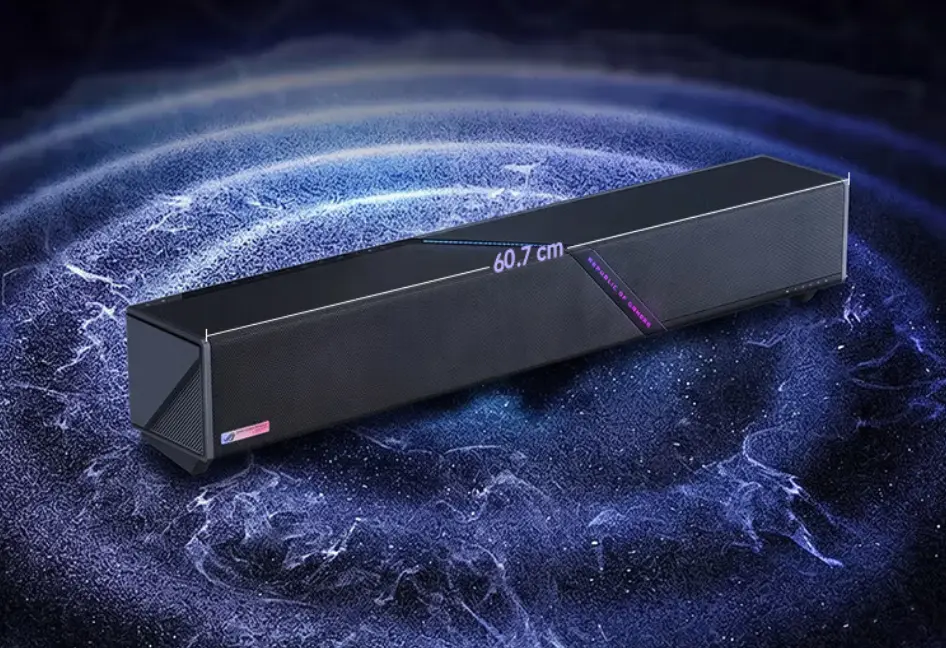 ASUS ROG Jalal Gaming Soundbar front view
