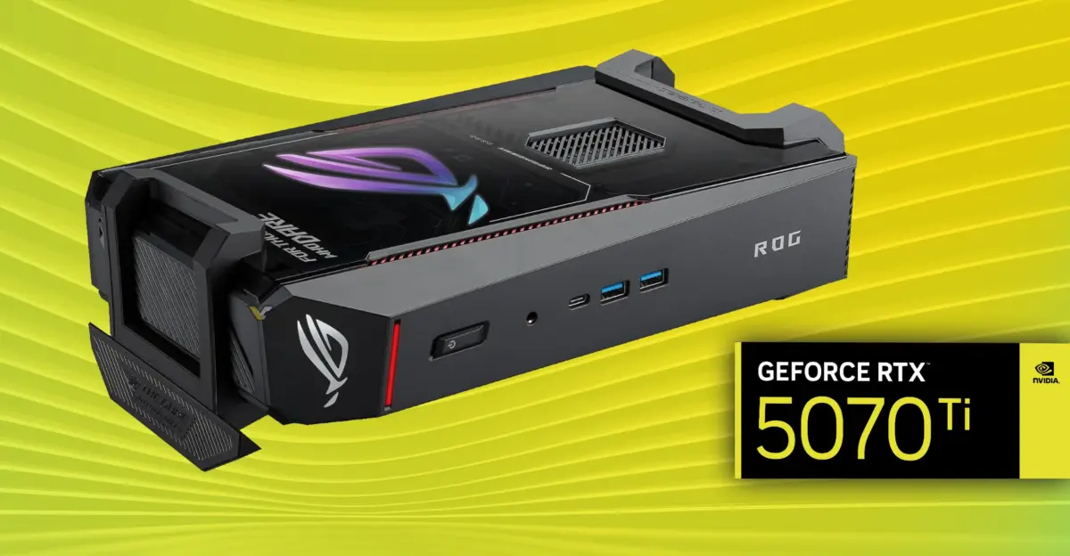 ASUS ROG NUC 16 RTX 5070 Ti launches for around $3,117