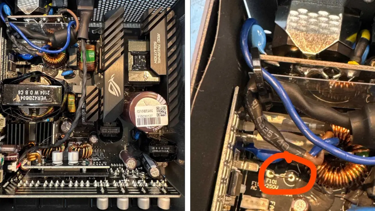 ASUS ROG Strix 850W power supply unit