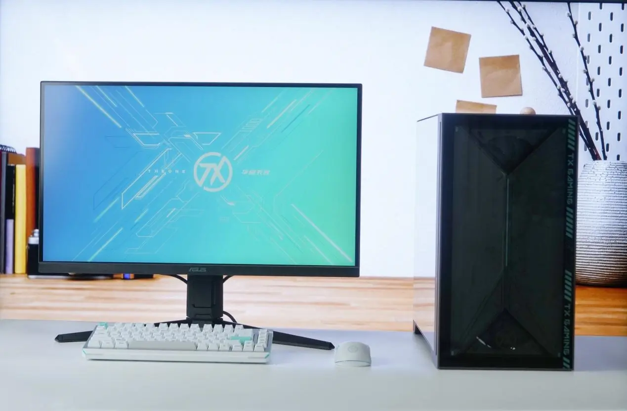 ASUS TUF Gaming A7X desktop front view