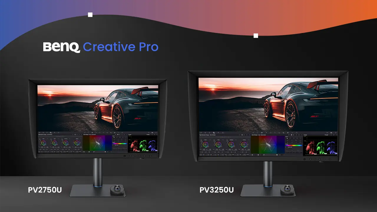 BenQ PV2750U 4K Monitor Launches for Video Editors