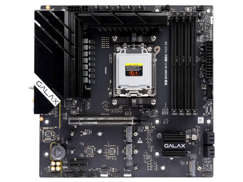 GALAX B650M Wi-Fi Black Warrior PLUS V2 Downgrades Specs