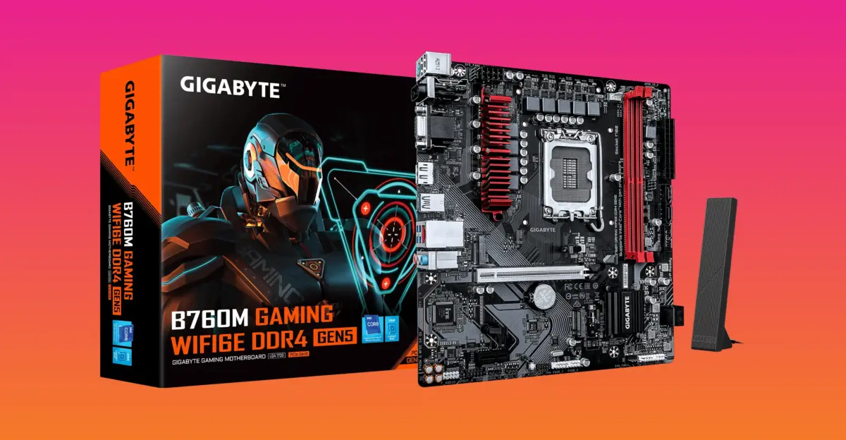GIGABYTE B760M GAMING WIFI6E DDR4 GEN5