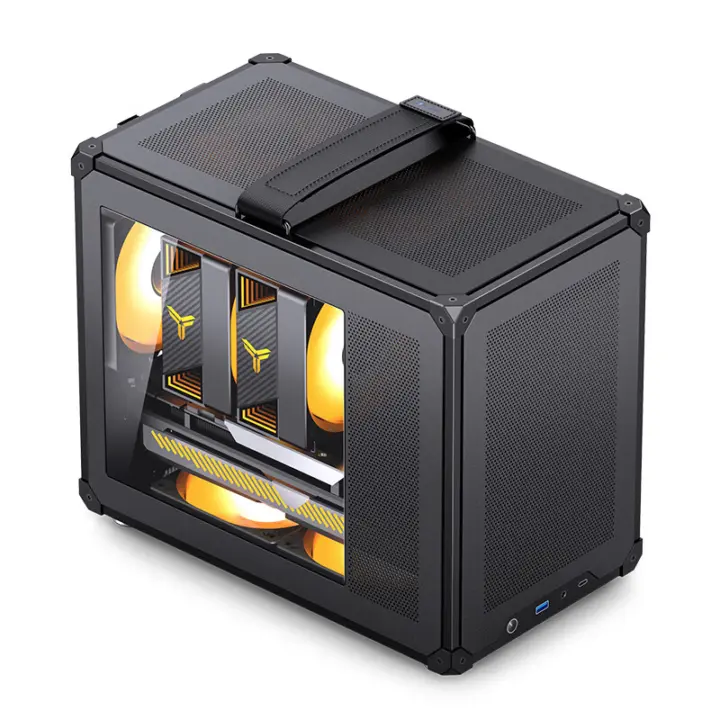 Jonsbo C6 MAX Case Launches for Around $34 with Mesh Cooling and Glass Side