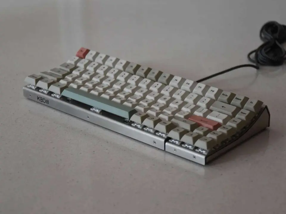 KBDØ Curve0 v2 Keyboard Launches with Stainless Steel Case for $95