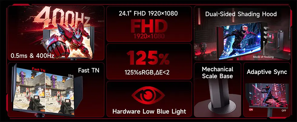 KTC 25M1 gaming monitor