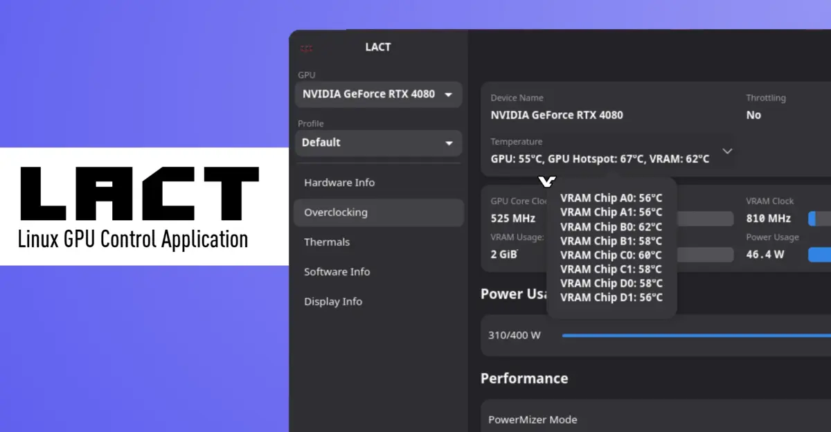LACT 0.10.0 Adds Voltage Boost and GDDR7 Temp Monitoring for Linux