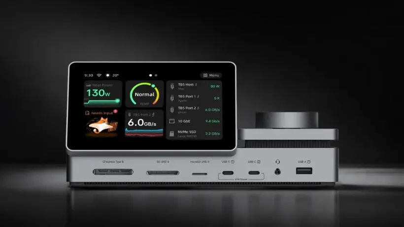 Lexar PexarBolt Ultra Docking Station Launches With Thunderbolt 5 and NVMe Slot