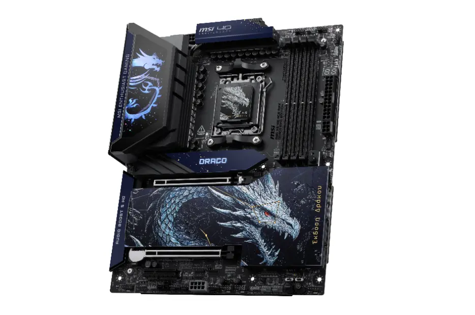 MSI Draco 40th Anniversary Collection hardware suite