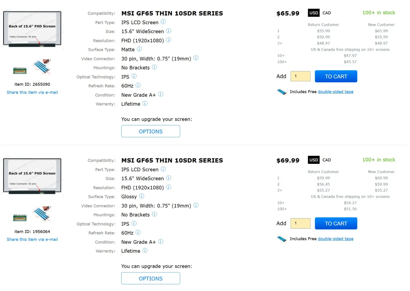 MSI GF65 Thin 10UE laptop