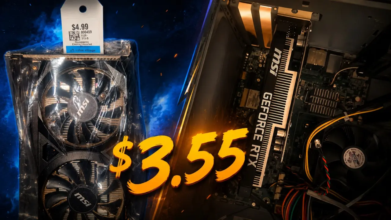 MSI RTX 3050 6G Found for $3.50 in Canada, Retailing at $209