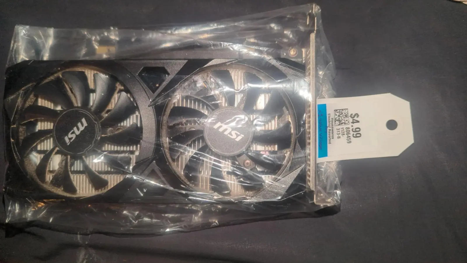 MSI RTX 3050 Ventus 2X 6G OC graphics card