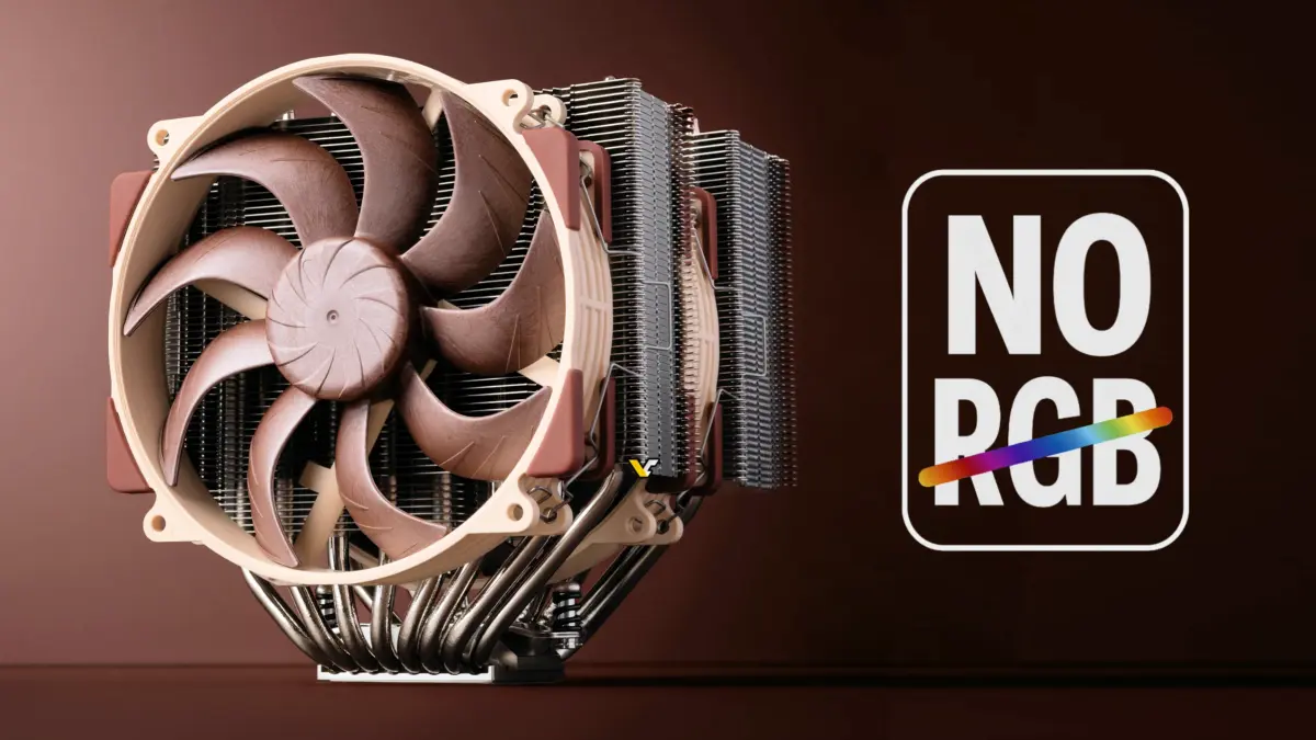 Noctua Rules Out RGB, Screens and White Coolers to Focus on Performance