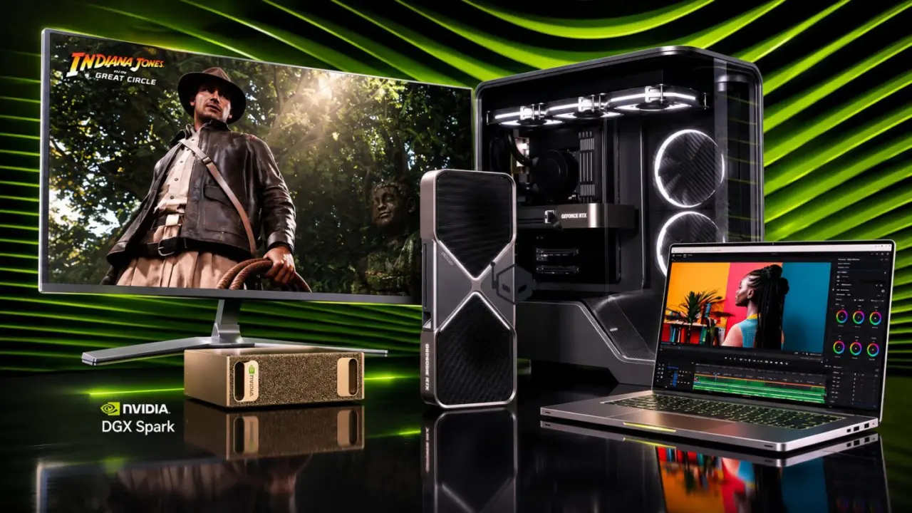 NVIDIA RTX 5090 and DGX Spark Update Adds LTX 2.5 and Open AI Models