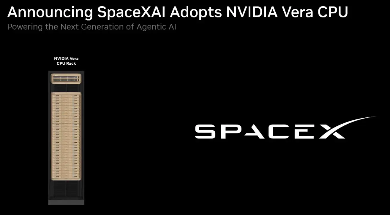NVIDIA Vera CPU and Vera Rubin Server architecture