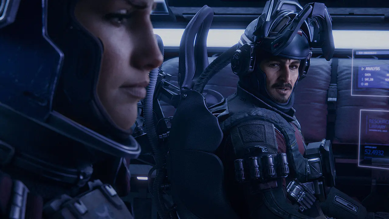 Gameplay footage from The Expanse: Osiris Reborn trailer