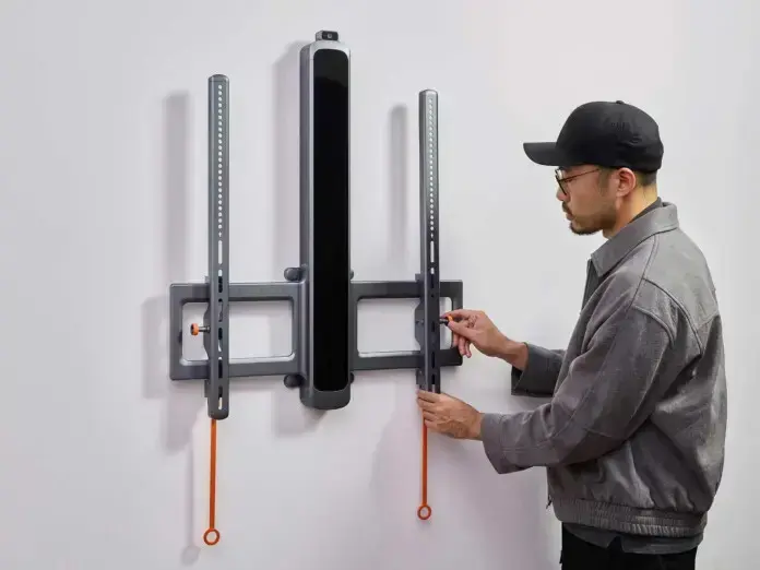 Pallegear AI Adaptive TV Wall Mount installed on a wall