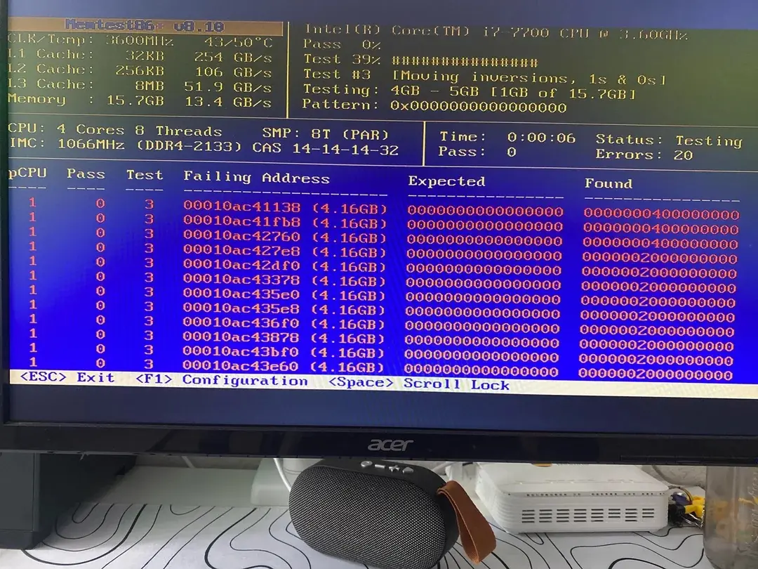Patriot Memory DDR4 RAM module