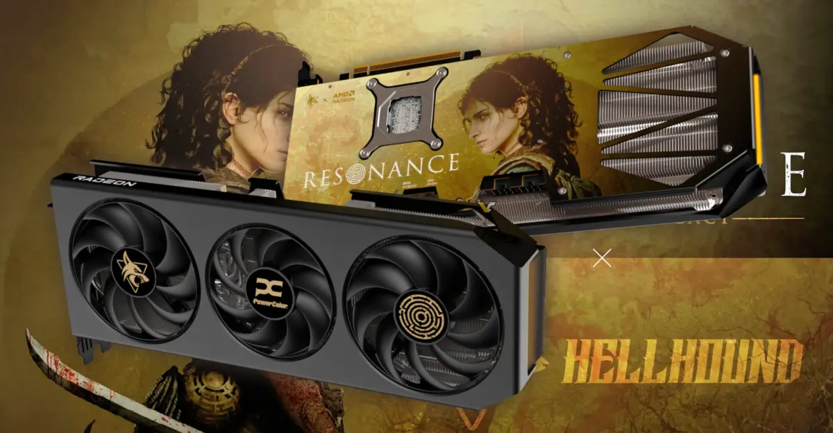 PowerColor Radeon RX 9070 XT Resonance Edition Launches with A Plague Tale Design