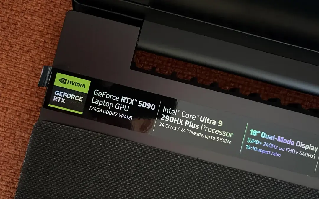 Razer Blade 18 RTX 5090 Error: 24GB VRAM Laptop for $2,839