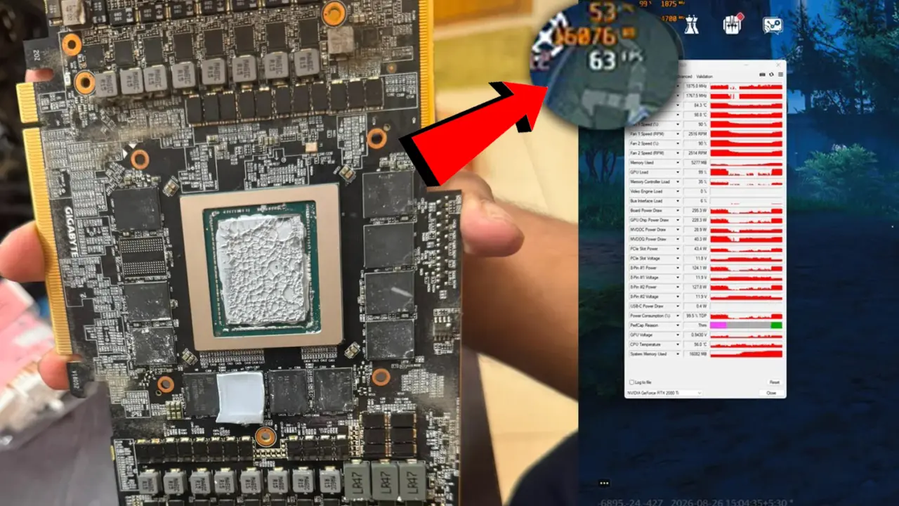 RTX 2080 Ti Repaste Cuts Hotspot Temp 10C, Doubles FPS in Benchmarks
