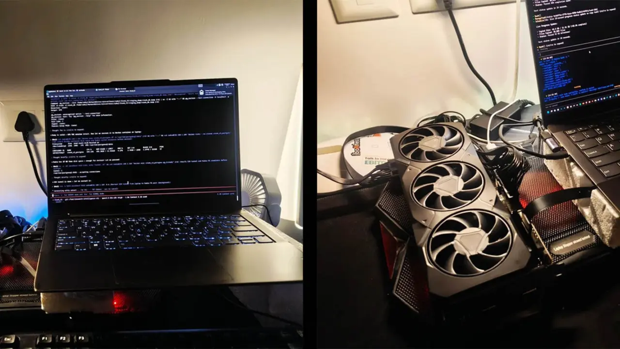 RX 7900 XT Runs Qwen3.6 27B at 60 Tokens/s on Old Laptop