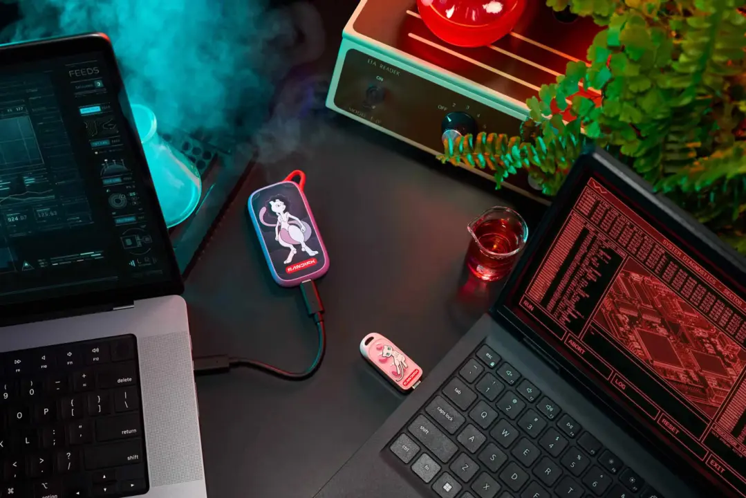 SanDisk Mewtwo SSD and Mew Flash Drive Launch for Pokemon 30th