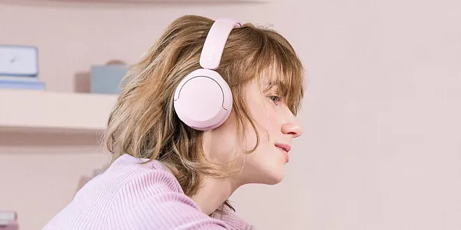 Sony WH-CH730N headphones in five color options