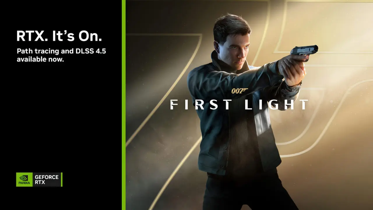 007 First Light Path Tracing Requires RTX 5070, Targets 4K 200+ FPS