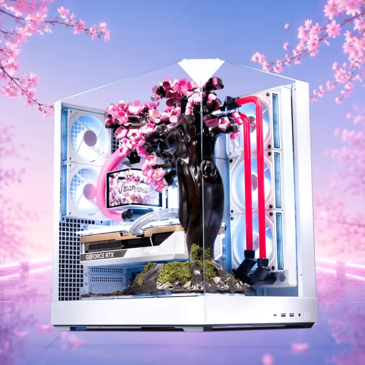 AFTERSHOCK Cherry Bloom PC: 70 Thermal-Sensing Cherry Blossoms